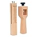 Yaetek Strip and Strap Cutter Craftool Leather DIY Hand Cutting Tool Wood Adjustable with Blades