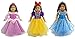 Dreamtoyhouse 3 Sets Doll Clothes Princess Dress & Hairpin for 18 Inch American Girl Dolls and Similar