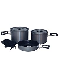 Texsport Trailblazer Black Ice anodizado duro Set