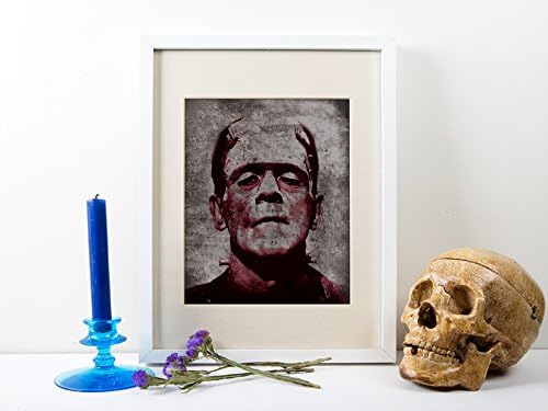 Frankenstein Art Print, Frankenstein, Frankenstein Portrait, Frankenstein Poster, Frankenstein Print, Giant Frankenstein Poster Art, Print