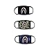 3-Pack Shark Face Mask，Outdoor Sports Face Dust-proof Masks，Cotton Fashion Anti-dust Bape for Boys and Girls