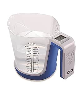 Jocca 7127A Báscula con Jarra medidora, Color Azul: Amazon ...