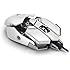 Combaterwing -Gaming Rat&oacute;n LED Optica Conectar el Juegos 4800 DPI Profecionales（blanco）