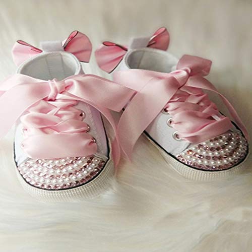 pink ribbon shoes