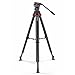 Sachtler System FSB 8 FT Sideload Fluid Head with Flowtech 75 Carbon Fiber Tripod & Mid Level Spreader