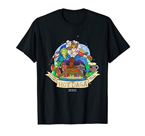 BuzzFeed Unsolved Hot Daga Saga T-Shirt