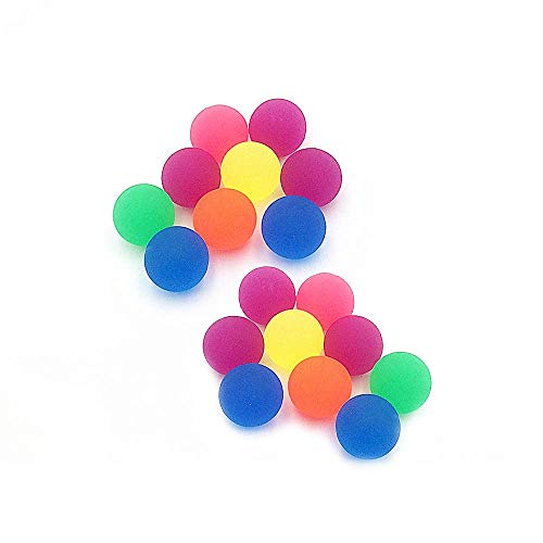 TangTanger Elastic Jump Ball 100 Bags, Colorful high Bouncing Ball Party Mini Super Bouncy Ball