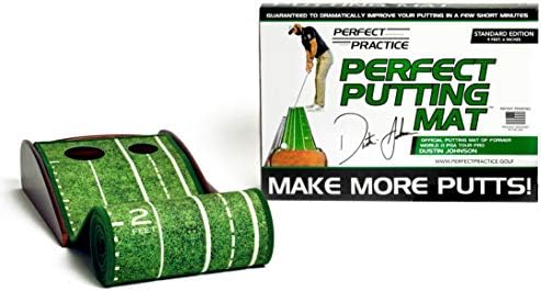 PERFECT PRACTICE Perfect Putting Mat – Official Putting Mat of Dustin Johnson