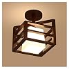 PULLEY Houten Plafondlamp met Base Heldere Plafondlamp Inbouw Plafondlamp Boerderij Verlichtingsarmaturen voor Keuken…