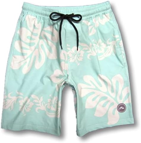 Amazon サーフパンツ メンズ Rusty ラスティー 水着 インナー付き コットンミックス ストレッチ ボードショーツ サーフブランド ゴムウエストトランクス 海パン ショートパンツ 通販