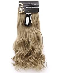 LELINTA 7Pcs 16 Clips 24 Inch Wavy Curly Full Head
