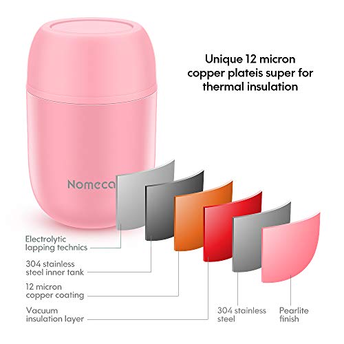 image for Insulate Thermoses Container Food Jar Nomeca 16 Oz Food Flask Stainles