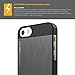iPhone SE case, elago [Outift Matrix][Black / Dark Gray] - [Premium Hybrid Construction][Diamond-Cut Aluminum][Spark Design Award] - for iPhone SE/5/5S
