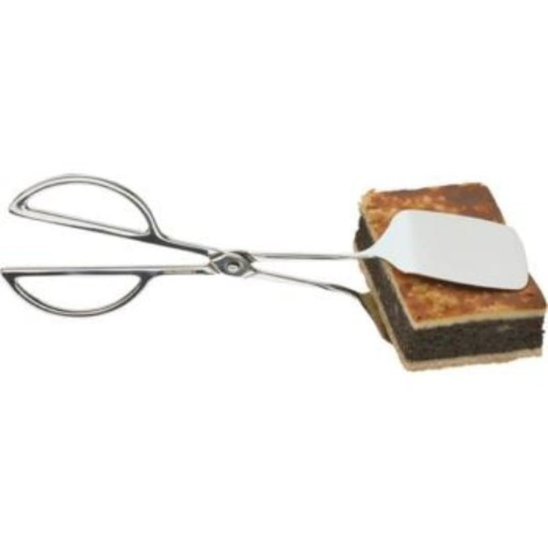 Stalwart M00687 S/S Polished Bread & Pastry Tong, 18/8, 25 cm