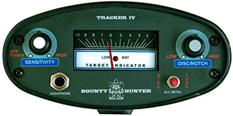 Amazon Com Bounty Hunter Tracker Iv Metal Detector Sports Outdoors