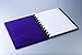 STAPLES 950991 Arc Customizable Leather Notebook System Purple 9-1/2-Inch x 11-1/2-Inch