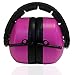 DECIBEL DEFENSE Professional Safety Ear Muffs 37dB NRR - The HIGHEST Rated & MOST COMFORTABLE Ear Protection For Shooting & Industrial Use - THE BEST HEARING PROTECTION GUARANTEED! (PINK)