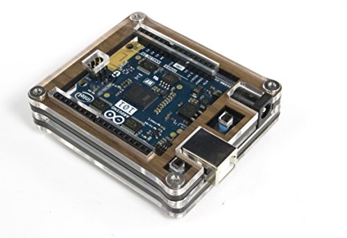 Arduino 101 Zebra Walnut Case for Official Intel Arduino 101 ~ C4Labs