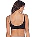 Boody Women's Padded Shaper Bra - Womens Pullover Bra with Removable Padding, Seamless Bras for Women - Padded Bralettes for Women with Support, Bamboo Viscose for All-Day Comfort - Black, X-Large
