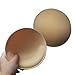 TopBine Round Yoga Bra pad Sports Bra Inserts pads (C/D Beige)
