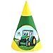 BirthdayExpress Johnny Tractor Cone Hats-8pk