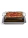 Chef Tony Healthy Cooking Baking Bacon Pan, Black