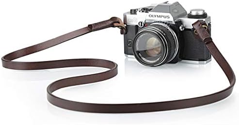 Tarion カメラストラップ 本革 男女兼用 ショルダー ストラップ リング式 ブラウン レンジファインダーカメラ ミラーレスカメラ 一眼レフ Tns L3 Db