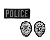 POLICE Officer Large Uniform BACK PATCH Badge Emblem Insignia 11