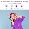 Kids-Headphones-with-Cat-EarLobkin-Wired-Headphones-Over-Ear-for-ChildrenFoldable-Headphone-with-Glowing-Light-for-Kindle-Fire-Samsung-iPad-Tablets-purple LOBKIN Kids Headphones, Cat Ear LED Light Up Wired Headphones Over Ear with 85dB Volume Limited Hearing Protection,Cute…