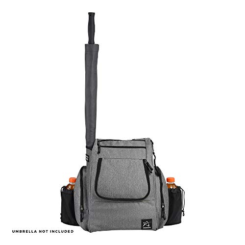 Prodigy Disc BP-2 Backpack - 2019 Model - Fits 25 Discs (Heather Gray/Black, No Rainfly)