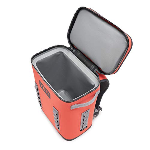 YETI Hopper Backflip 24 Soft Sided Cooler/Backpack, Coral Pricepulse