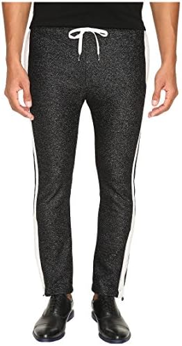 Pyer Moss Men's Open Air Trousers Marled Grey/Light Beige Large 28