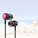 OUCOMI Build-in Mic In Ear Headphones Earbuds Black