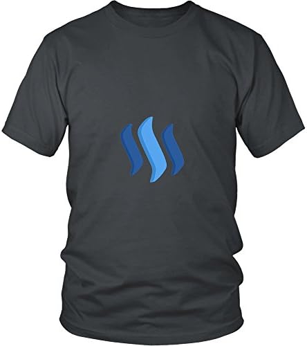 Steem T-Shirt - Official Steemit Logo - Support Your Favorite Cryptocurrency.