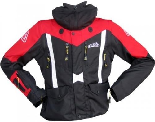 Leatt Mens GPX Adventure Off-Road/Dirt Bike Motorcycle Jacket - Red/Large