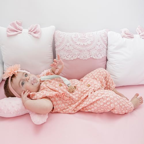 Cosby Pacifier Clip Nordic Design Neutral Colors for Girls and Boys 4