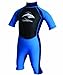 Konfidence Shorty Wetsuit (XSmall 3-4 Yrs, Blue)