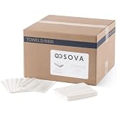 Sova Disposable Changing Station Liners, 2-Ply Waterproof, White (500 Pack)