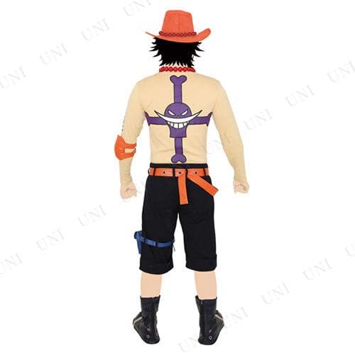 Amazon トラントリップ ワンピース ポートガス D エース コスチュームセット Mens M アニメ 萌えグッズ 通販