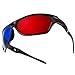 SODIAL(R) 5x Red and Blue Anaglyph Dimensional 3D VISION Glasses For TV Movie Game DVDthumb 2