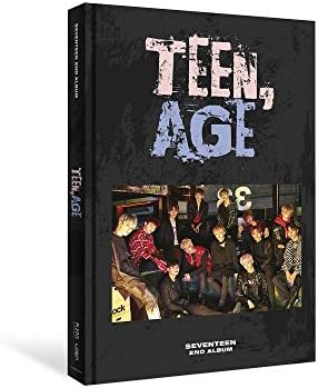 Pledis Entertainment SEVENTEEN - TEEN, AGE [RS ver.] (Vol.2) CD+120p Photobook+16p Lyrics Paper+1Photocard+1PORTRAIT DESKTOP STAND+1Sticker+Double Side Extra Photocards Set