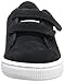 PUMA Suede Classic 2-Strap Sneaker  , Black/White, 11.5 M US Little Kid