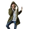 Eleter Women’s Winter Warm Coat Hoodie Parkas Overcoat Fleece Outwear Jacket with Drawstring
