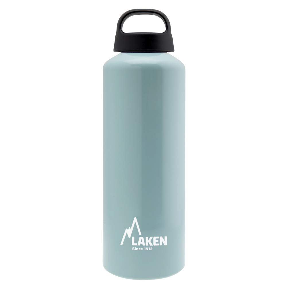 Laken Unisex Adult Classic Aluminium Light Blue 0.75 Litres, BPA Aluminium Drinking Bottle 0.75 Litres, PBA