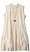 Beautees Big Girls' Solid Tunic Vest Over Textured Gauze Dress