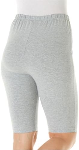 Women's Plus Size Bike Shorts In Comfy Stretch Fabric