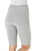 Woman Within Women's Plus Size Stretch Cotton Bike Short - 1X, Black
