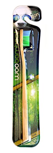 WooBamboo - Slim Handle Soft Bristle Toothbrush