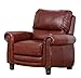 Abbyson Living Hand Rubbed Pushback Leather Baron Recliner