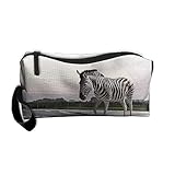 Jessent Coin Pouch Zebra Pen Holder Clutch Wristlet